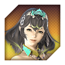 帶著悲傷卻溫柔微笑的少女