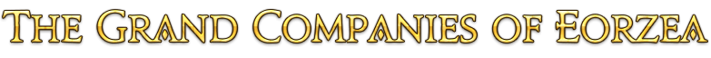 THE GRAND COMPANIES OF EORZEA